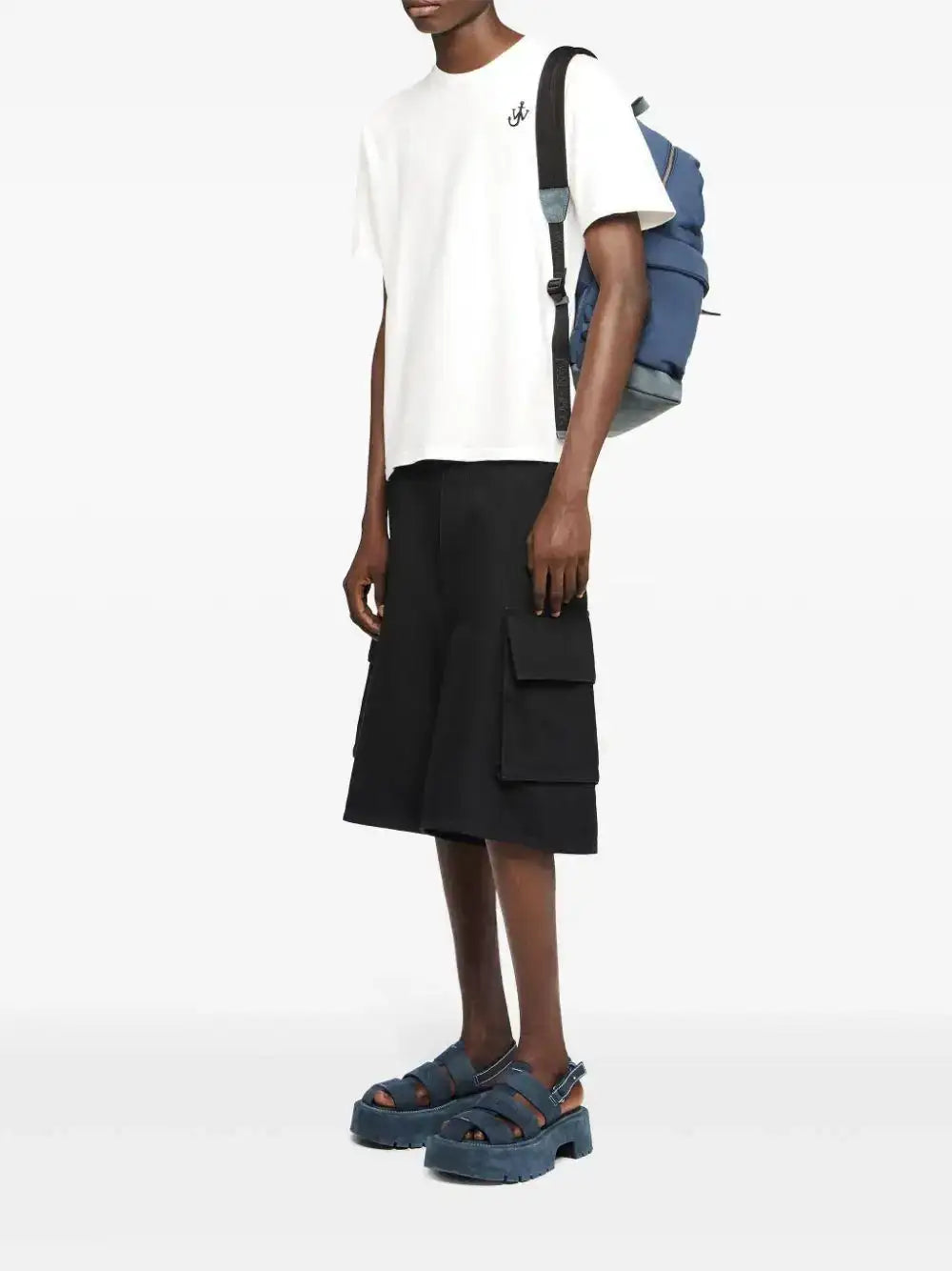 Camiseta Jw Anderson Anchor Embroidery JT0257 PG1510001 JW ANDERSON