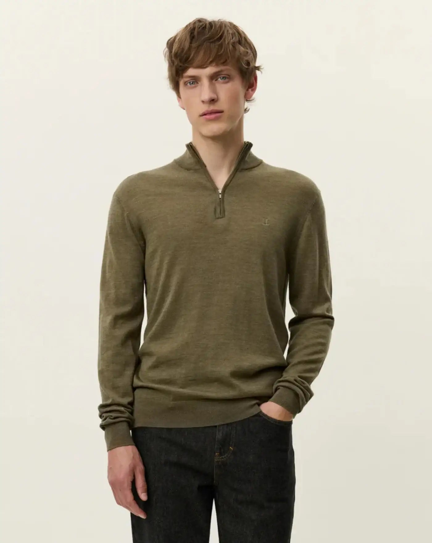 Jersey Les Deux Greyson Half Zip 1000405 537 LES DEUX