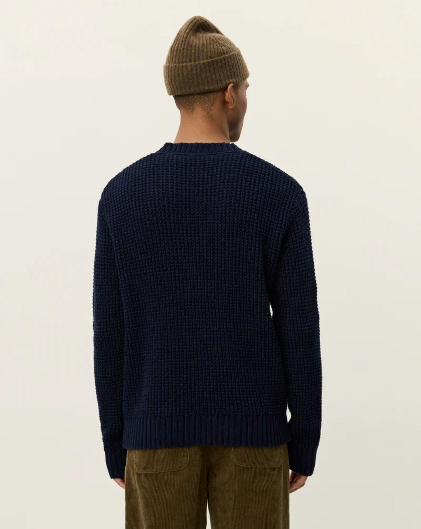 Jersey Les Deux Alvin Waffle Crewneck Knit 1000570 460 LES DEUX