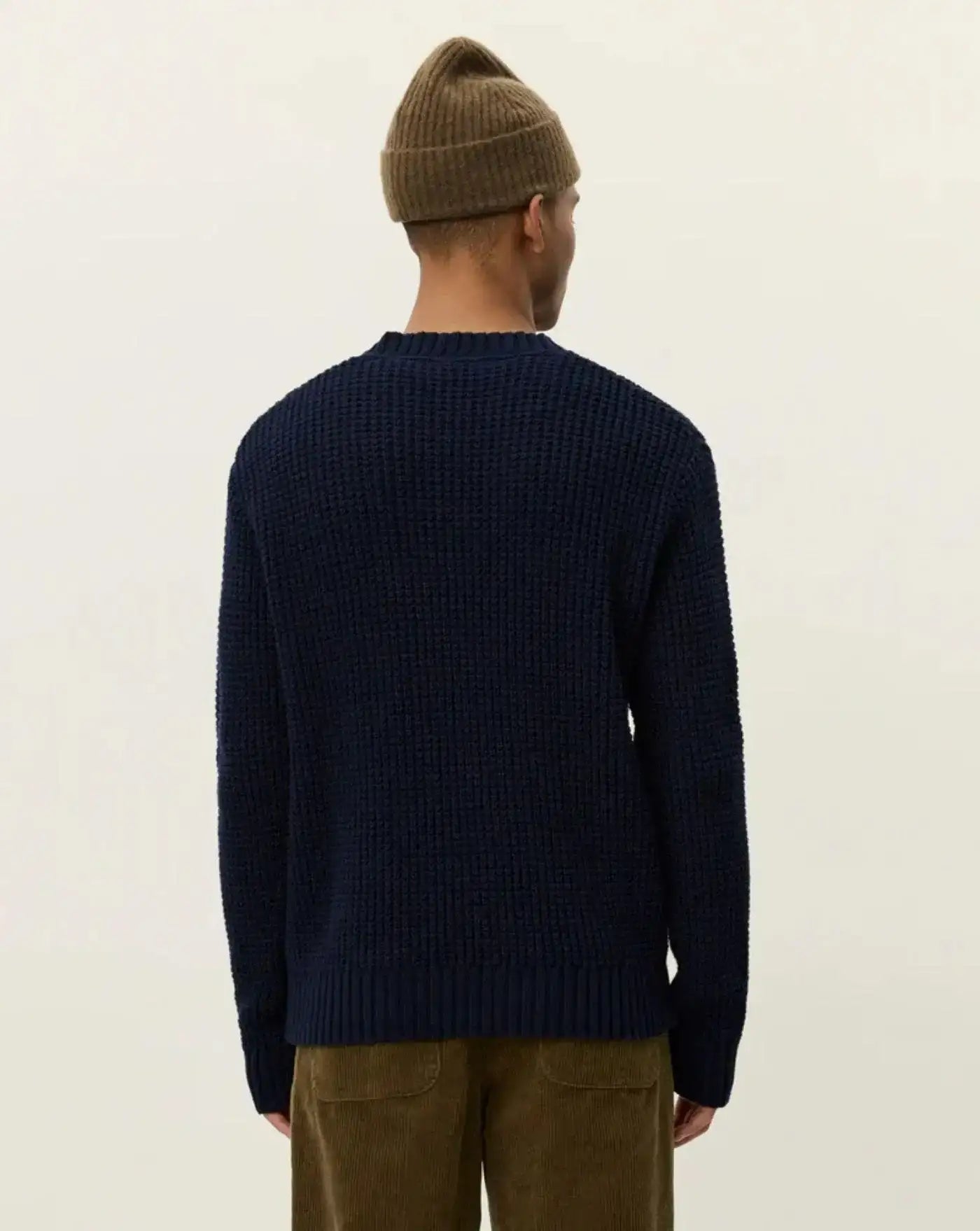 Jersey Les Deux Alvin Waffle Crewneck Knit 1000570 460 LES DEUX