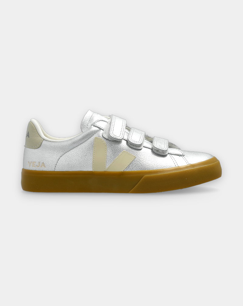 Zapatillas Veja Recife Logo Silver Pierre RC0520779A SILVER-PIERRE VEJA