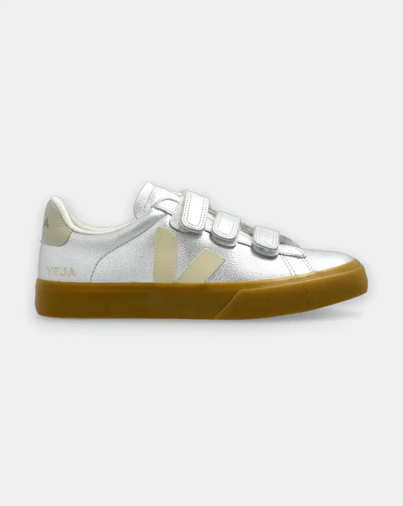 Zapatillas Veja Recife Logo Silver Pierre RC0520779A SILVER-PIERRE VEJA