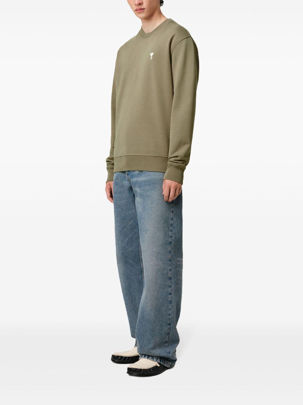 Sudadera Ami Paris Off White Ami de Coeur HSW060 730375 AMI PARIS