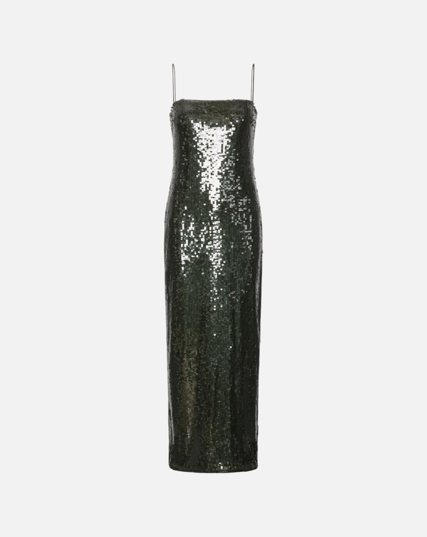Vestido Rotate Sequins Maxi Slip Dress 116139265 265 ROTATE