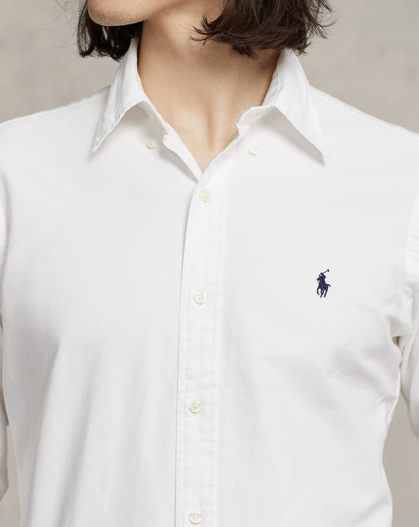 Camisa Polo Ralph Lauren Oxford 710772290003 WHITE POLO RALPH LAUREN