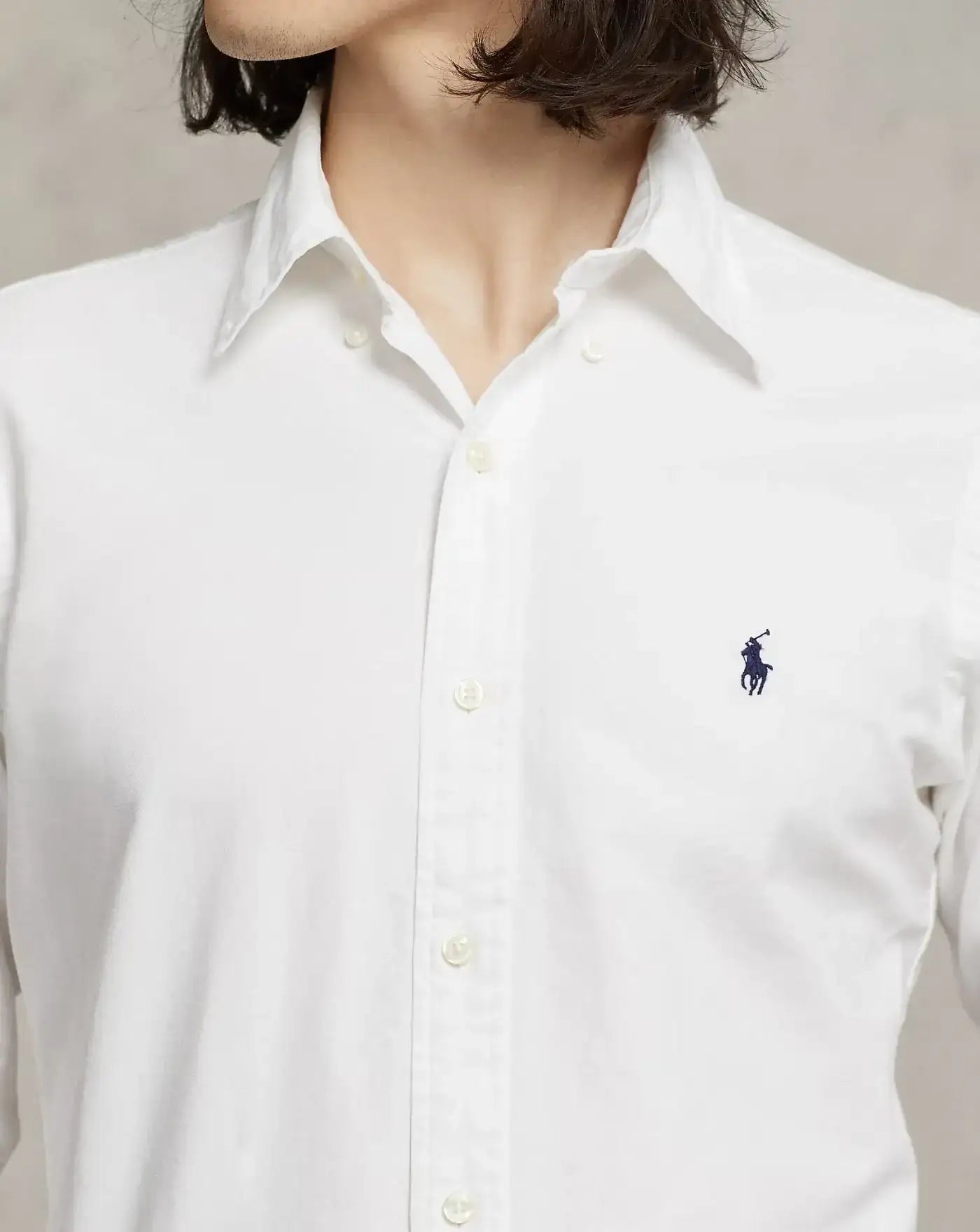 Camisa Polo Ralph Lauren Oxford 710772290003 WHITE POLO RALPH LAUREN