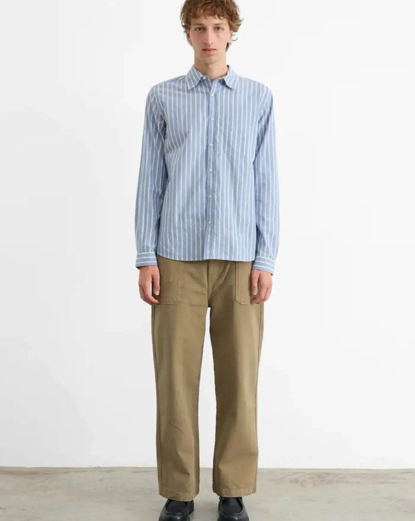 Camisa Edmmond Suspect Shirt 3251012540 PLAIN STEEL EDMMOND