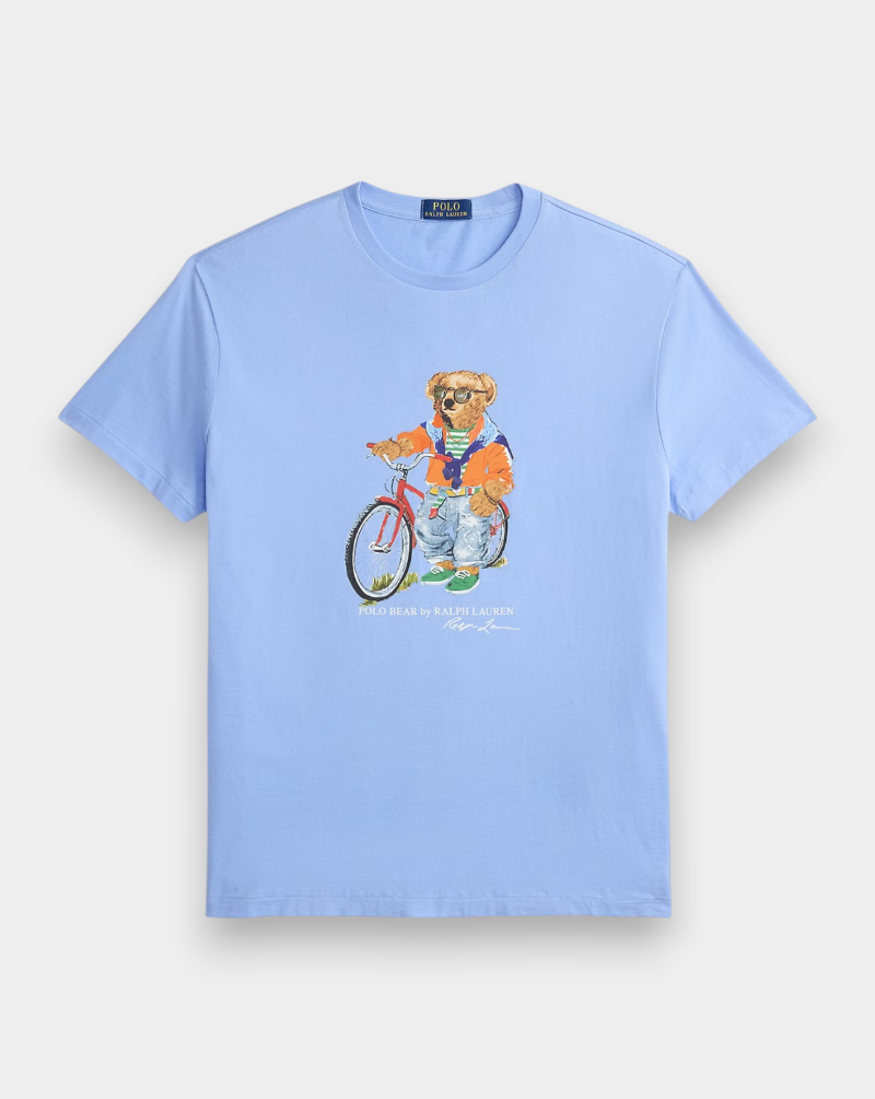 Camiseta Polo Ralph Lauren Bear 710B16612001 AUSTIN BLUE- SUMMER BEAR POLO RALPH LAUREN