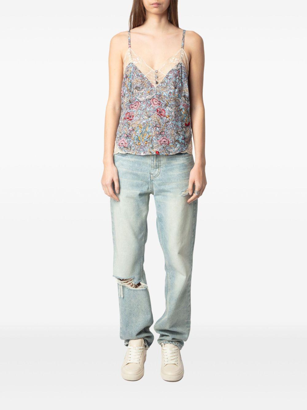 Top Zadig & Voltaire Cyoko WWCR01270 MIST 428 ZADIG & VOLTAIRE