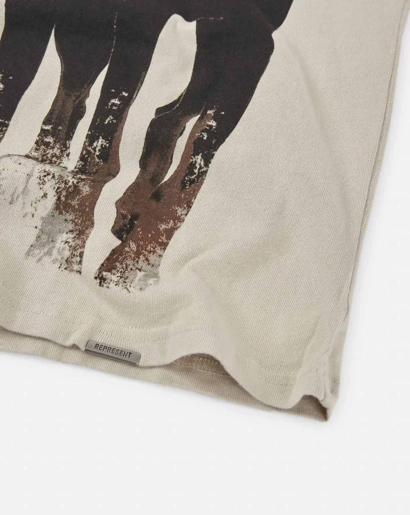 Camiseta Represent Troroughbred MLM49902 VINTAGE WHITE REPRESENT