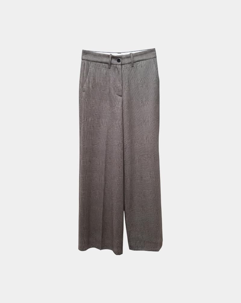 Pantalon Nine In The Morning Karen Palazzo 9FW25KRN48 BROWN NINE IN THE MORNING