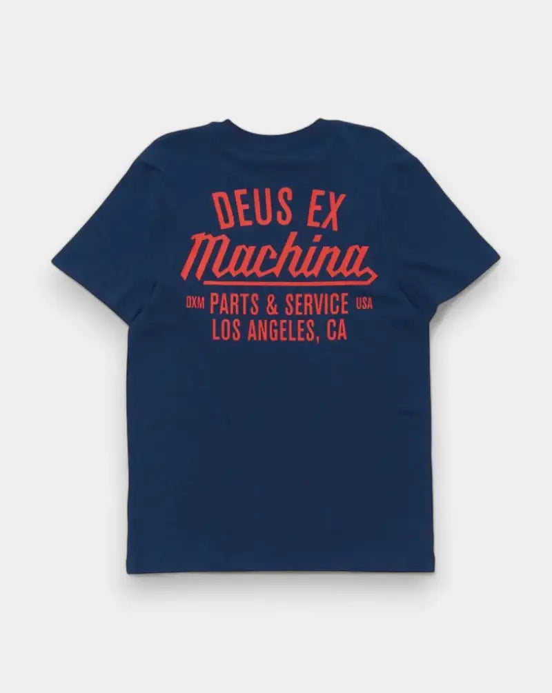 Camiseta Deus Ex Machina Overbite DMP251953C MECHANIC BLUE DEUS EX MACHINA