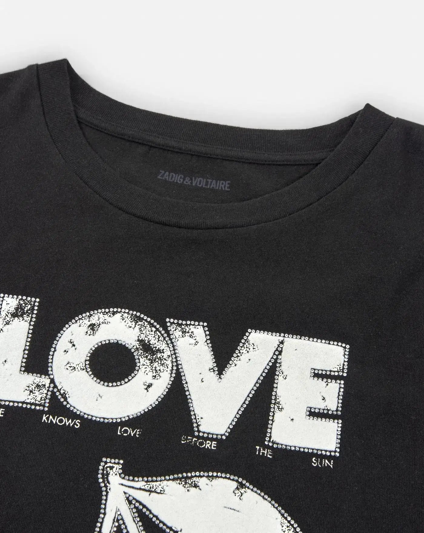 Camiseta Zadig & Voltaire Concert Cherry Love JWTS02684 BLACK ZADIG & VOLTAIRE