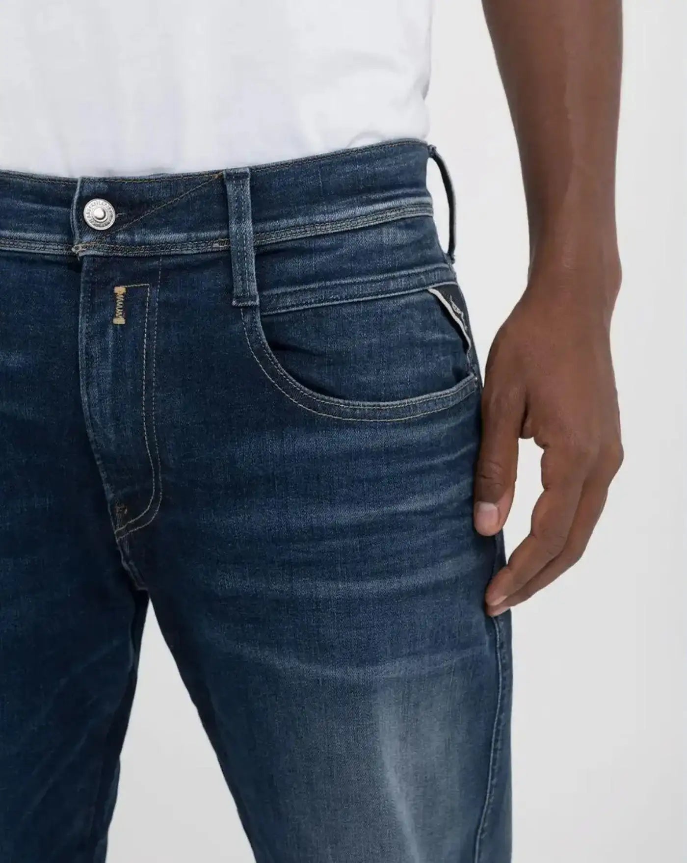 Denim Replay Anbass Hyperflex M914E032661604 007 REPLAY