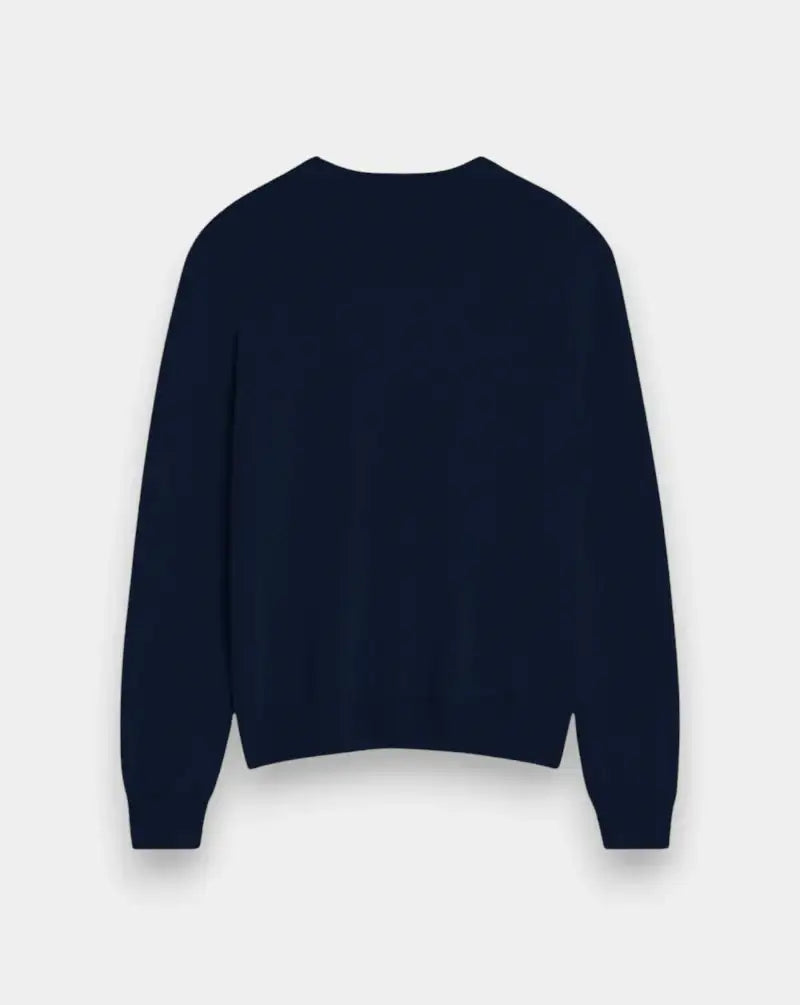 Jersey Maison Kitsune Fox Head Merino PM00801KT1181 0413 MAISON KITSUNE