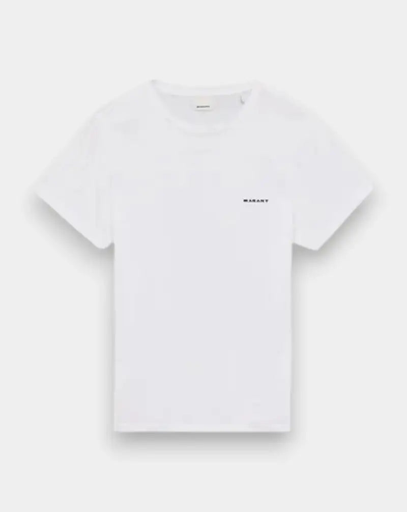 Camiseta Isabel Marant Zafferh Tee TS0047HAB3N13H 20WH ISABEL MARANT