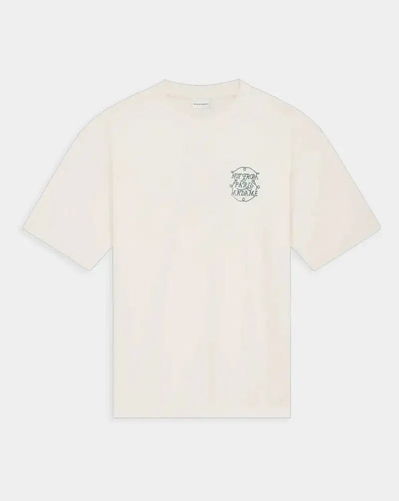 Camiseta Drôle de Monsieur Slogan Tresses TS259 CO134 OW DROLE DE MONSIEUR