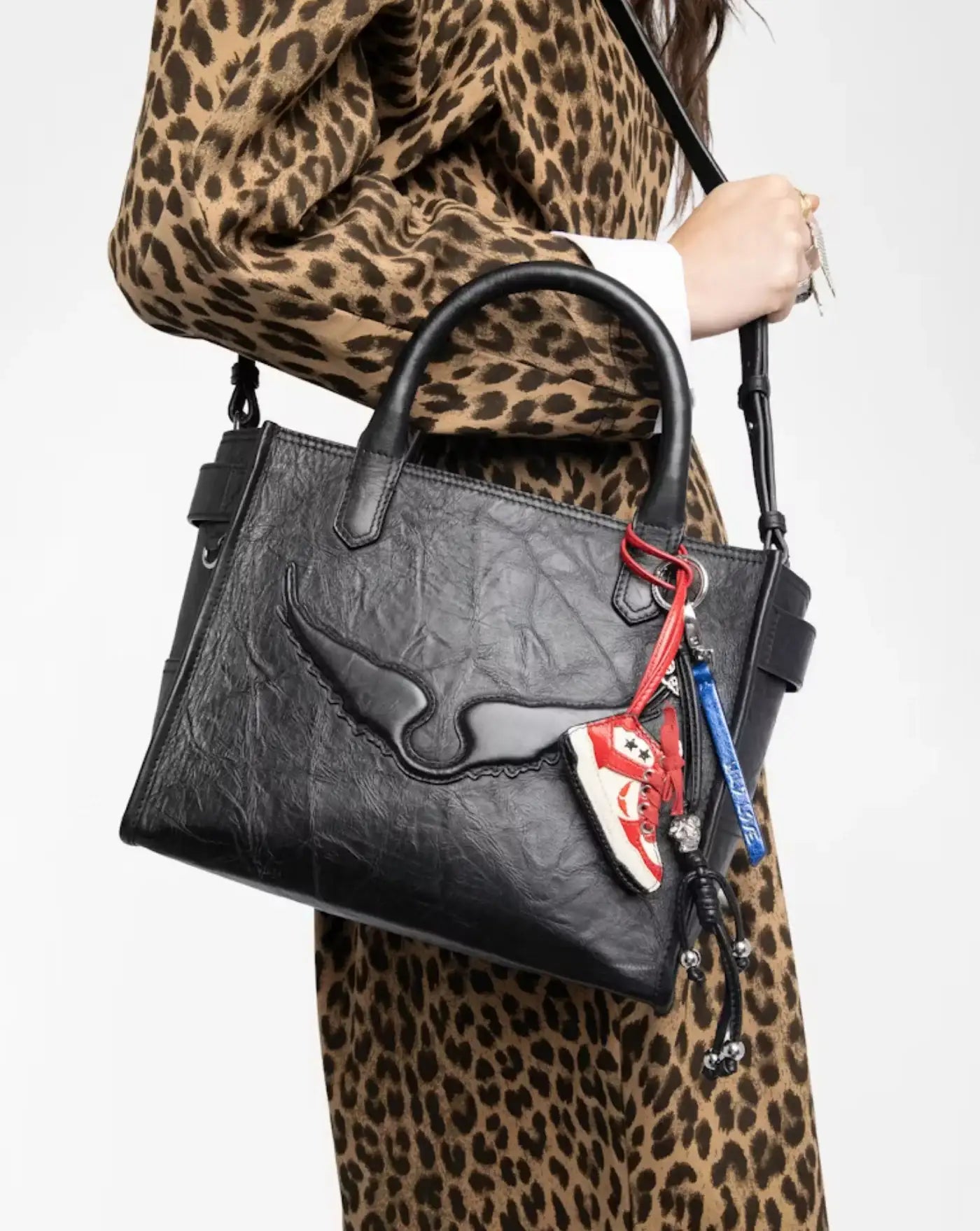 Bolso Zadig & Voltaire Angel Tote Xs Cow Burnish LWBA04144 011 ZADIG & VOLTAIRE