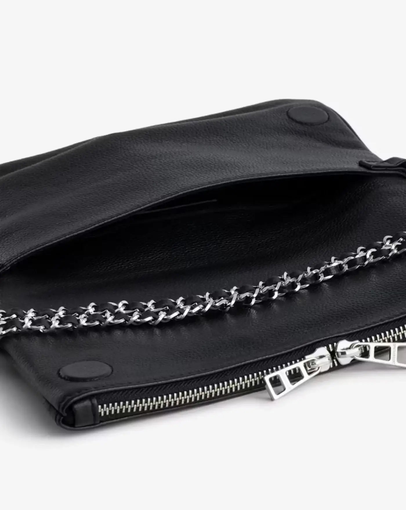 Bolso Zadig & Voltaire ROCK GRAINED LEATHER<BR/> LWBA00001 001 ZADIG & VOLTAIRE