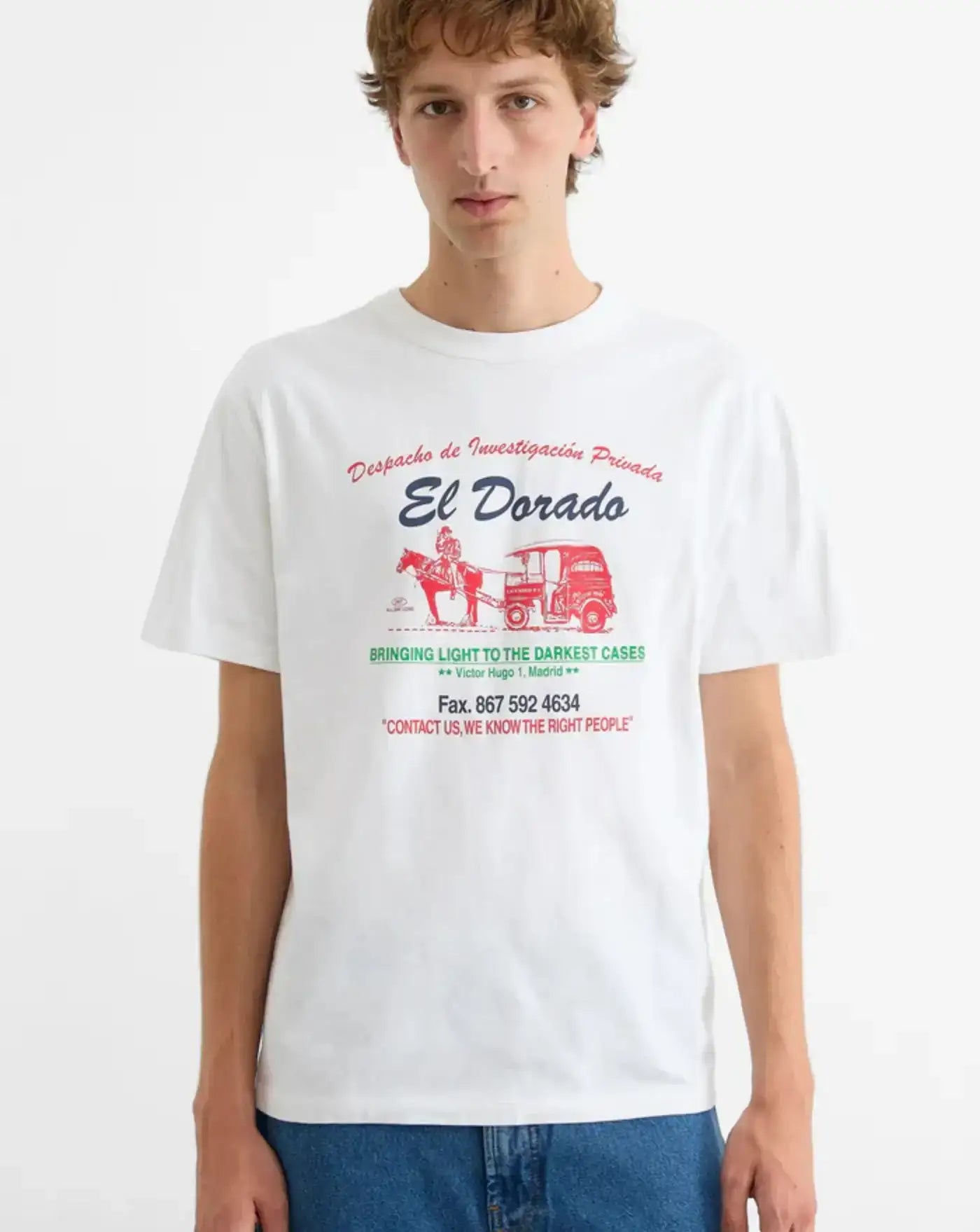 Camiseta Edmmond El Dorado 3253019000 PLAIN WHITE EDMMOND