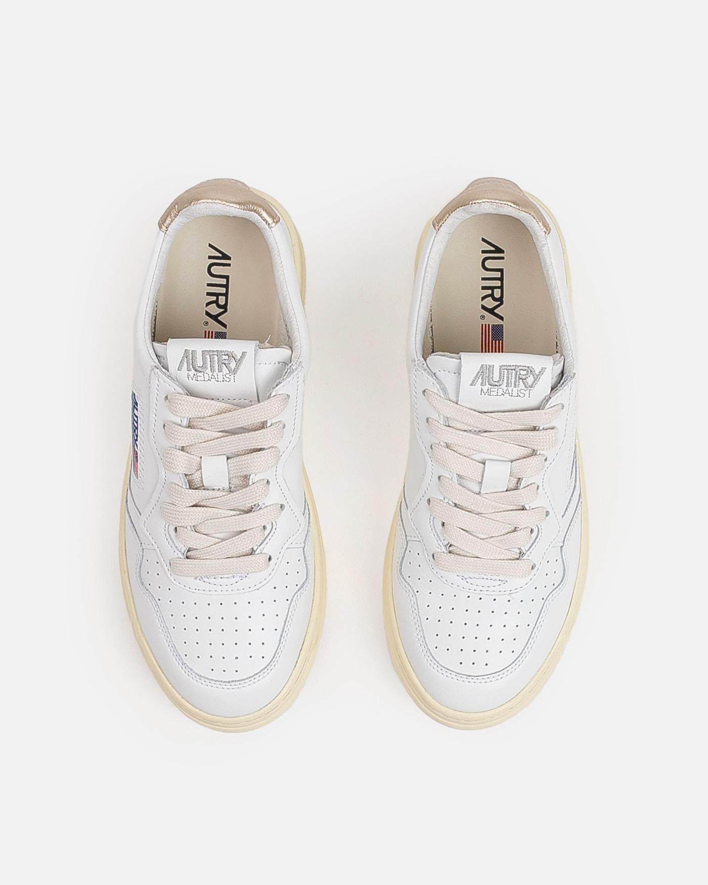 Zapatillas Autry Aulw LL06 AULW LL06 WHT/GOLD AUTRY