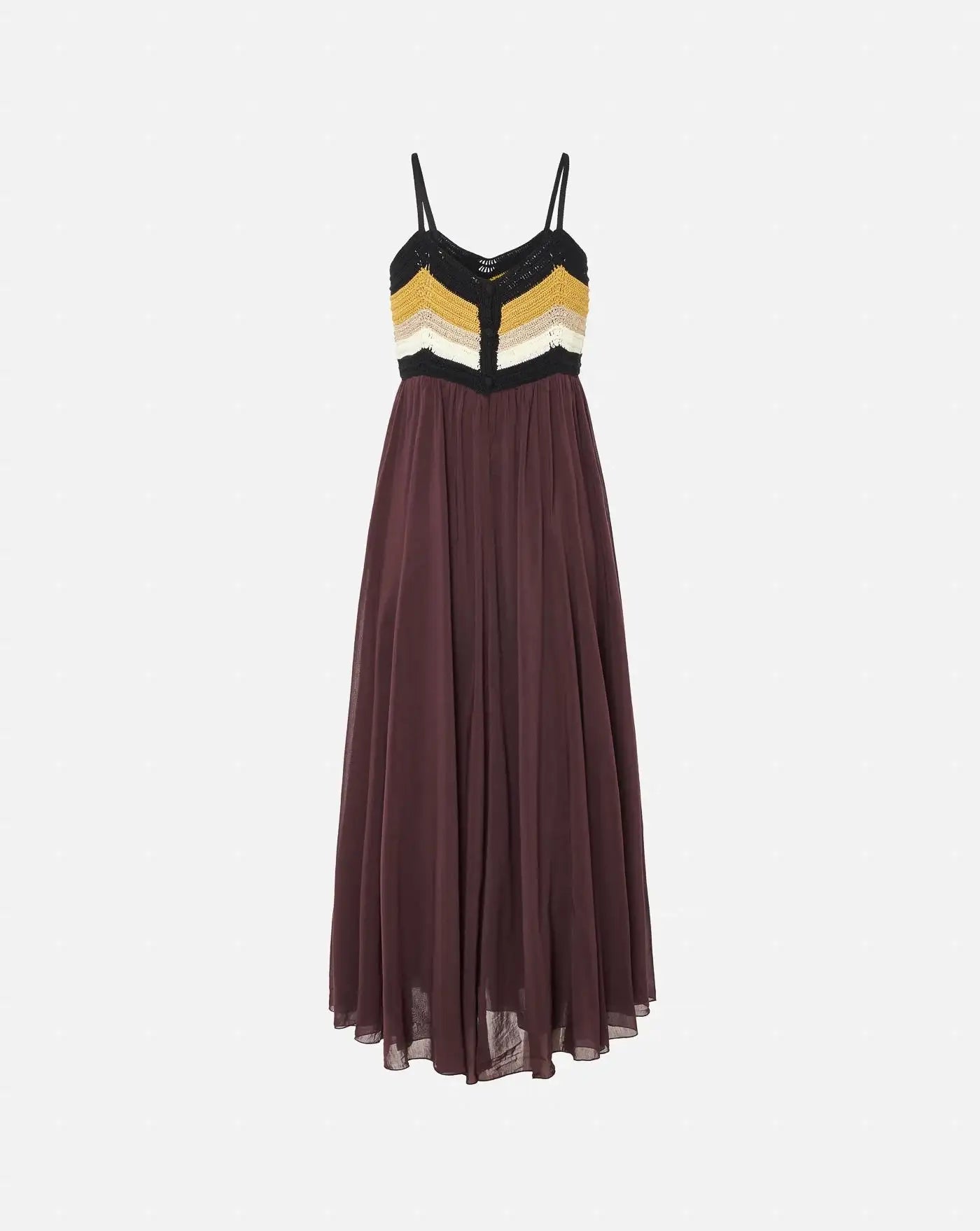 Vestido Forte Forte Chevron 13933 BAMBOO FORTE FORTE
