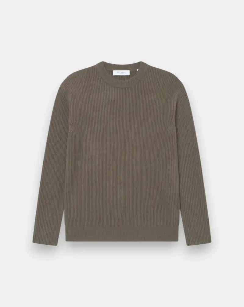 Jersey Les Deux Eddie Wool Rib Crewneck Knit 1000471 826 LES DEUX