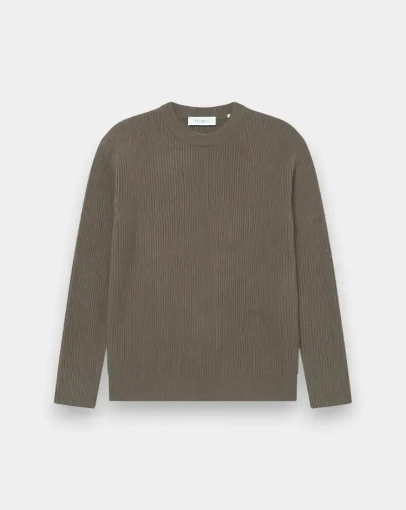Jersey Les Deux Eddie Wool Rib Crewneck Knit 1000471 826 LES DEUX