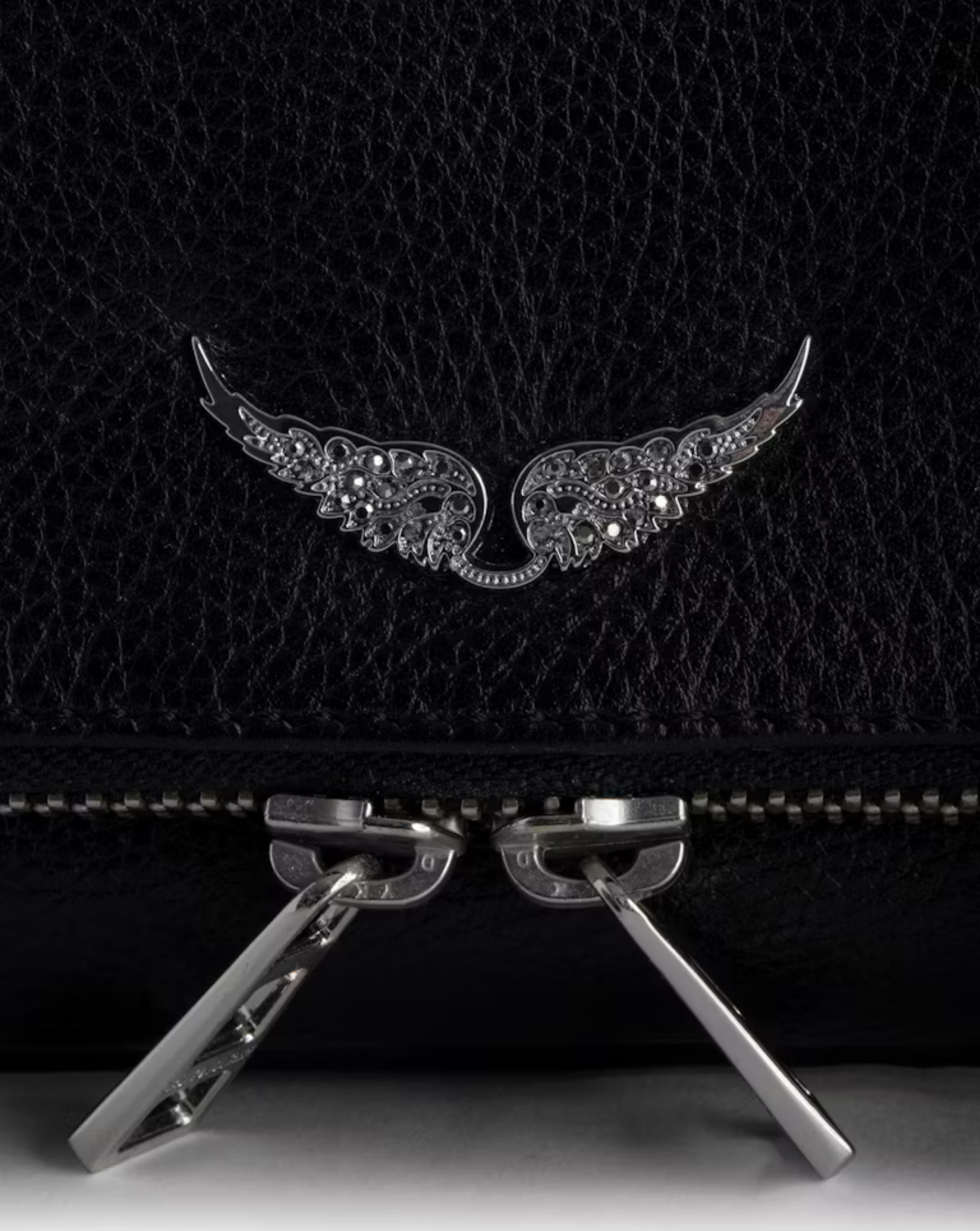 Bolso Zadig & Voltaire Rock Nano Grained Leather LWBA03975 BLACK 011 ZADIG & VOLTAIRE