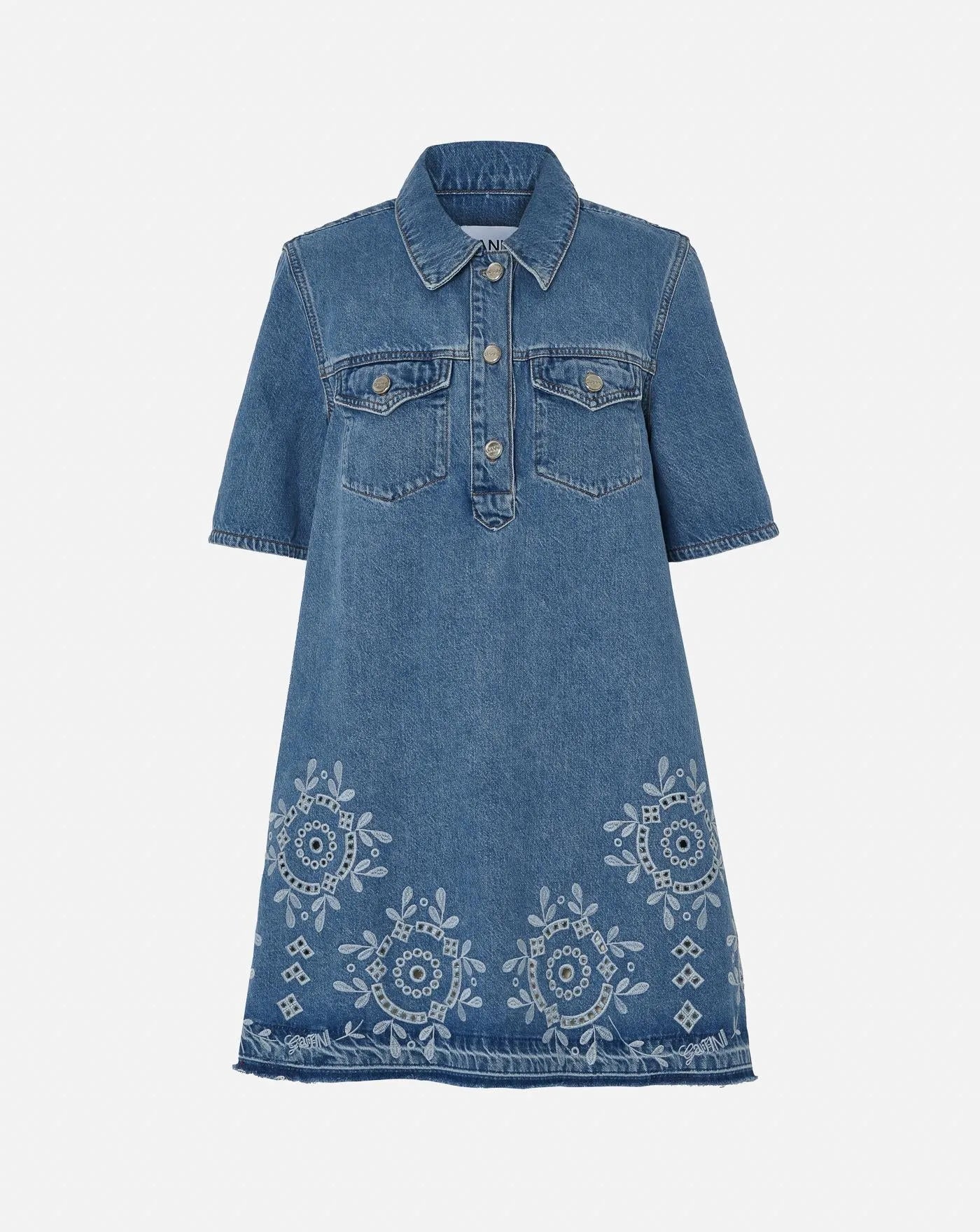 Vestido Ganni Denim J1694 564 GANNI