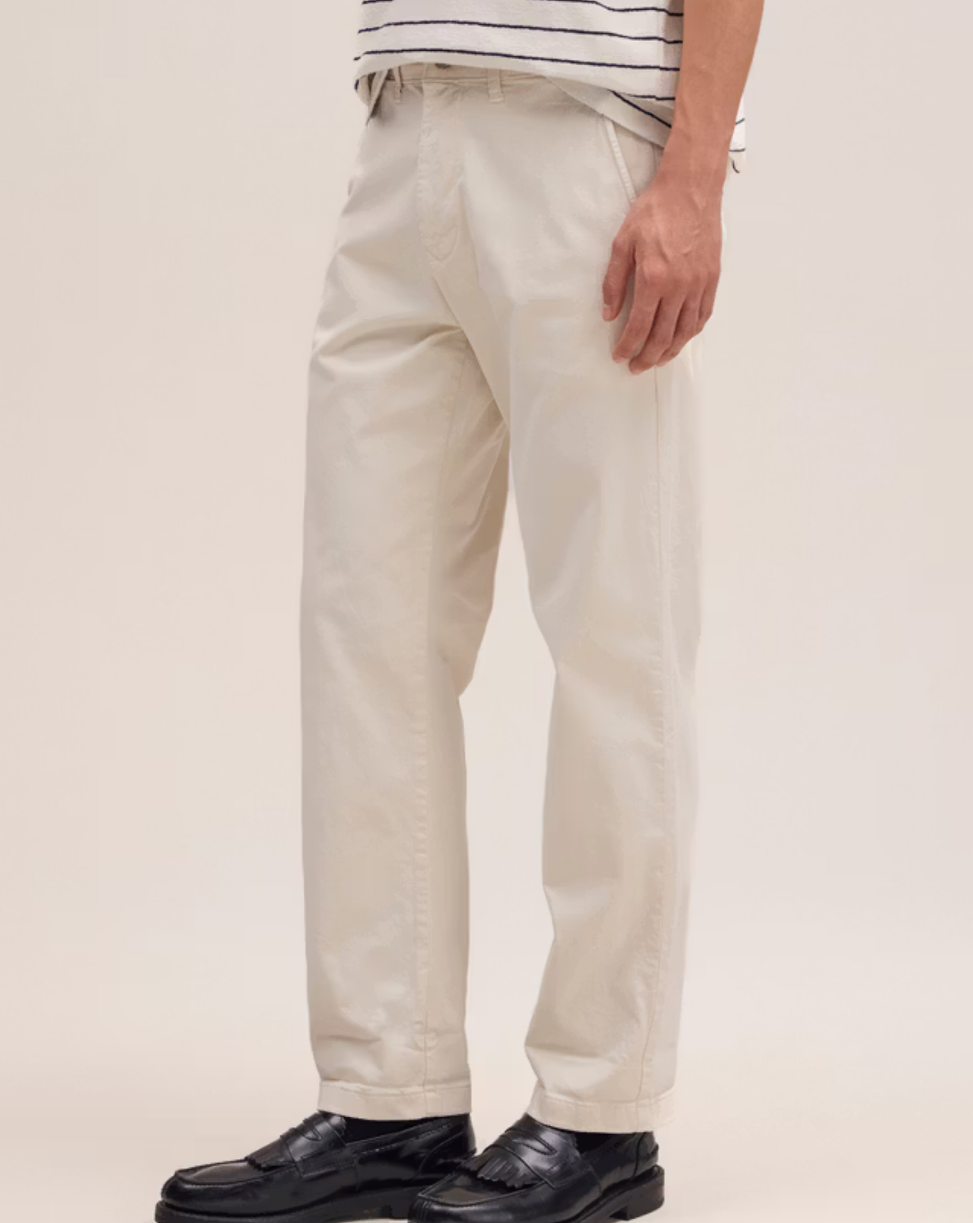 Pantalon NN.07 Adan 2521923160 016 IVORY, L32 NN. 07