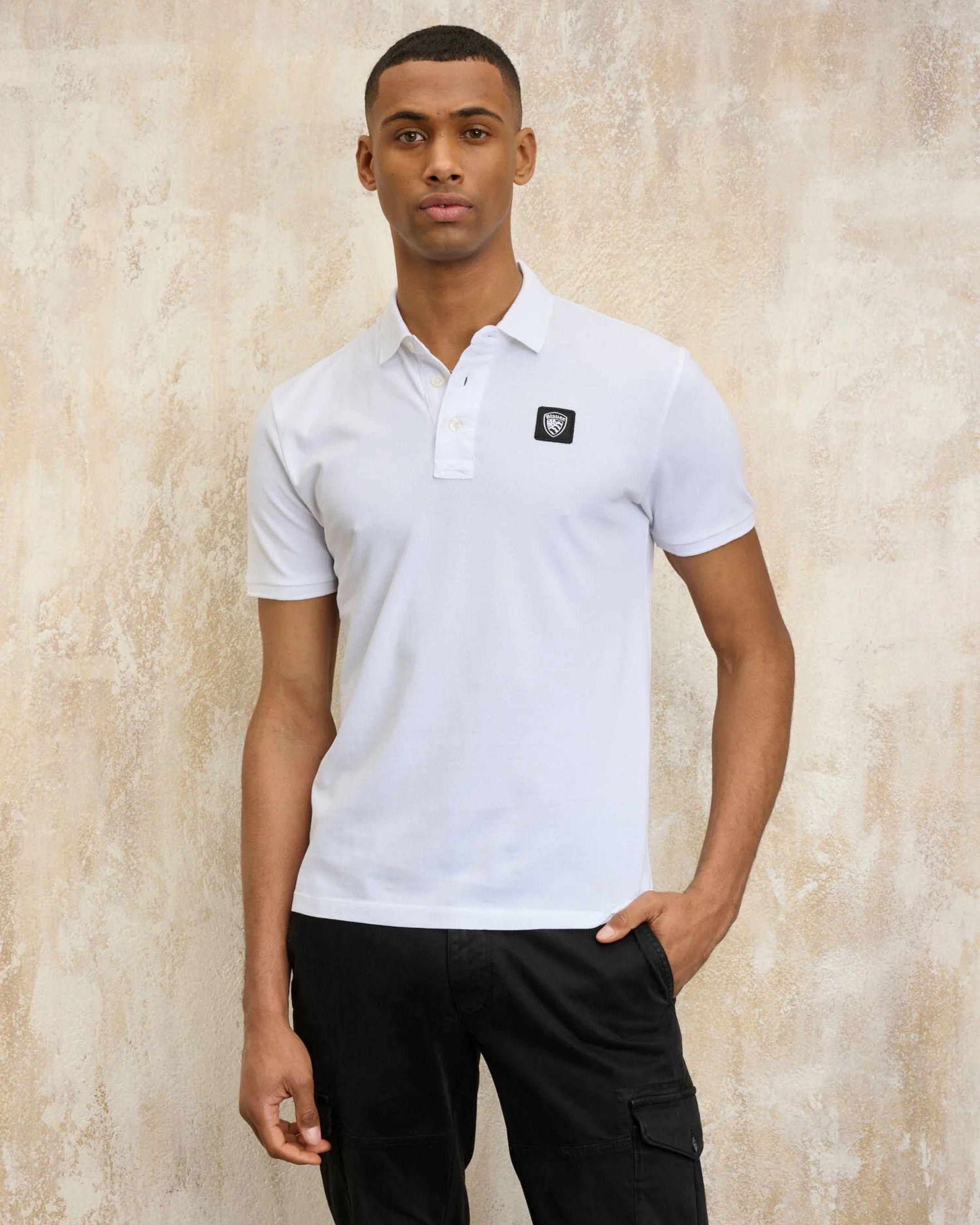 Polo Blauer Albano 25SBLUT02312 006803100 BLAUER