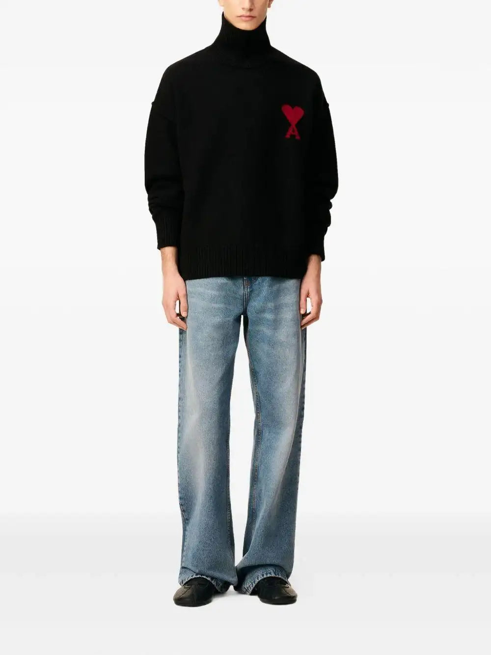 Jersey Ami Paris Big Ami de Coeur UKS839018 009 AMI PARIS