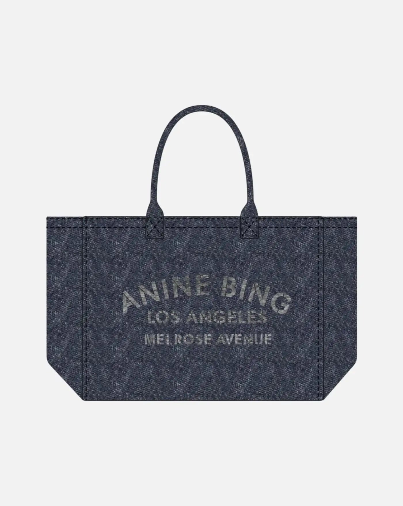 Bolso Anine Bing LEO DENIM TOTE - INK BLUE A1312677WHD93 INK BLUE ANINE BING