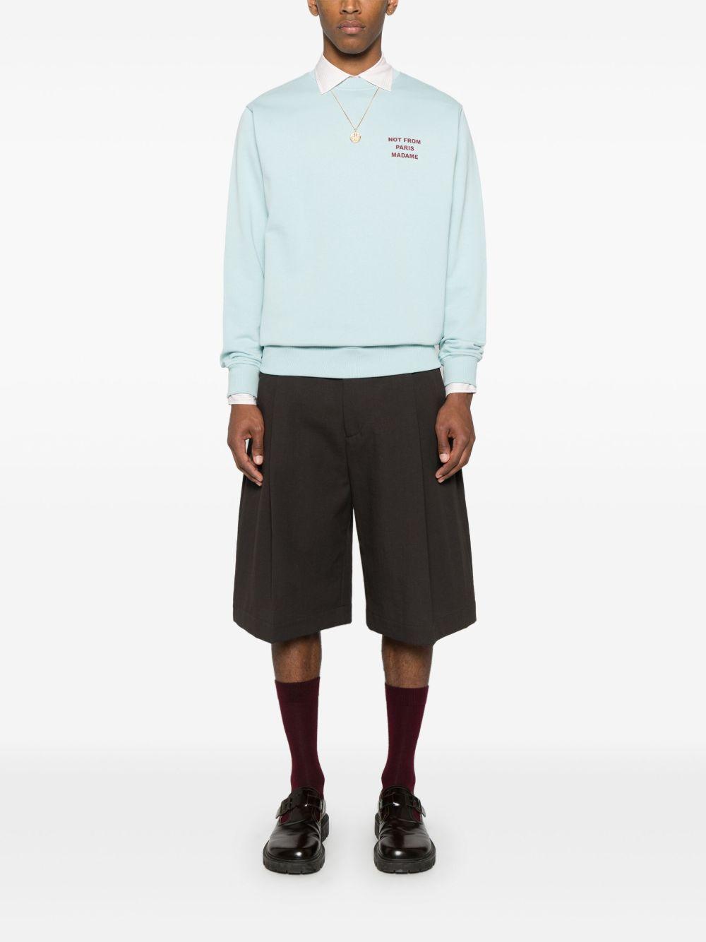 Sudadera Drole de Monsieur Le Sweatshirt Slogan SW149 CO127 LBE DROLE DE MONSIEUR