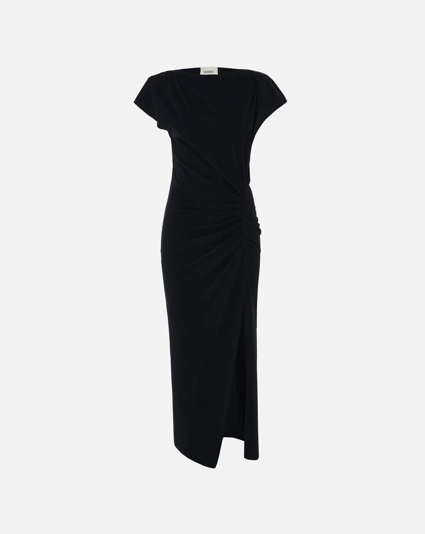 Vestido Isabel Marant Nadela RO0307FAA1N41I 01BK ISABEL MARANT