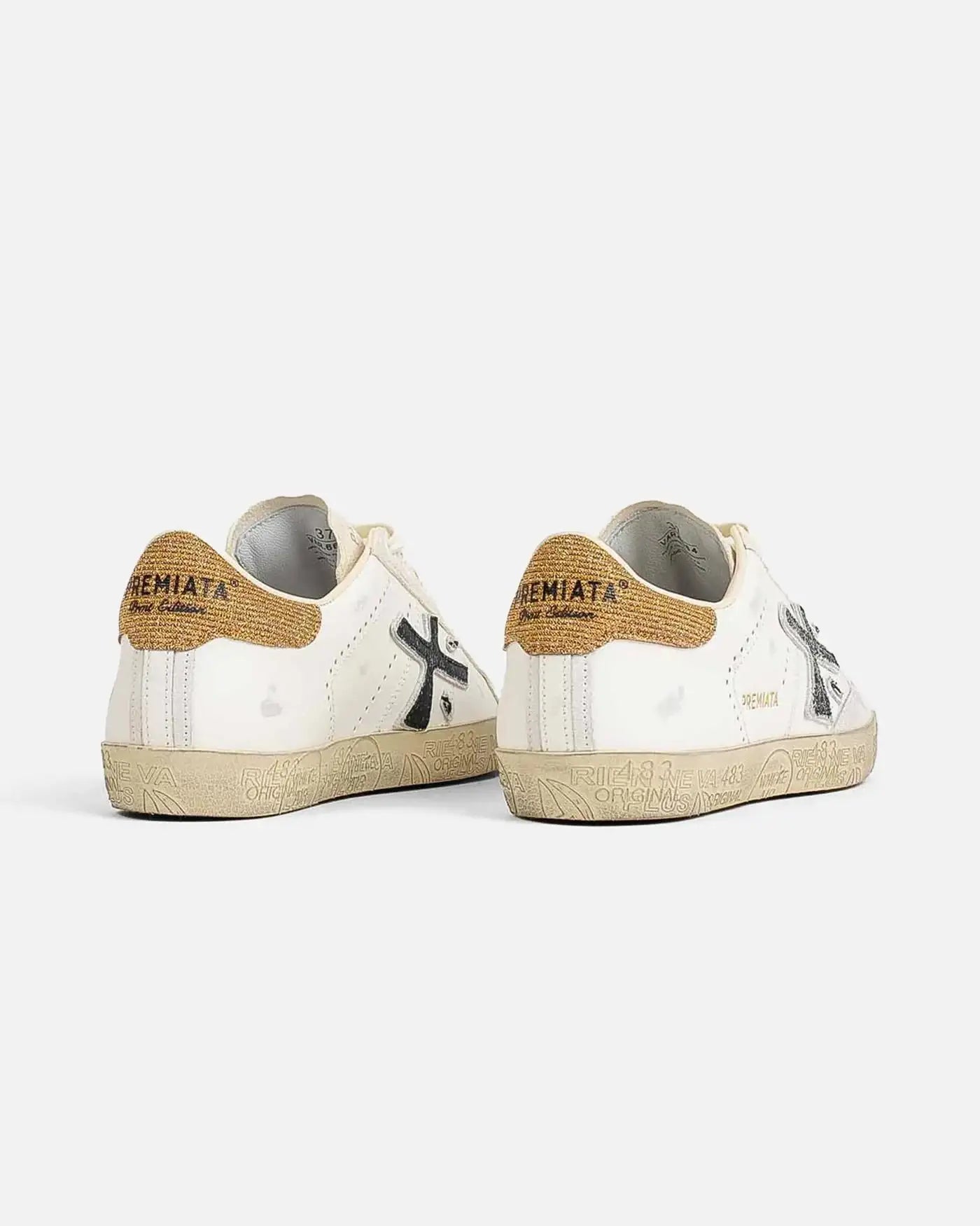 Zapatillas Premiata Stevend Var 6664 STEVEND 6664 WHITE/BEIGE/GOLD PREMIATA