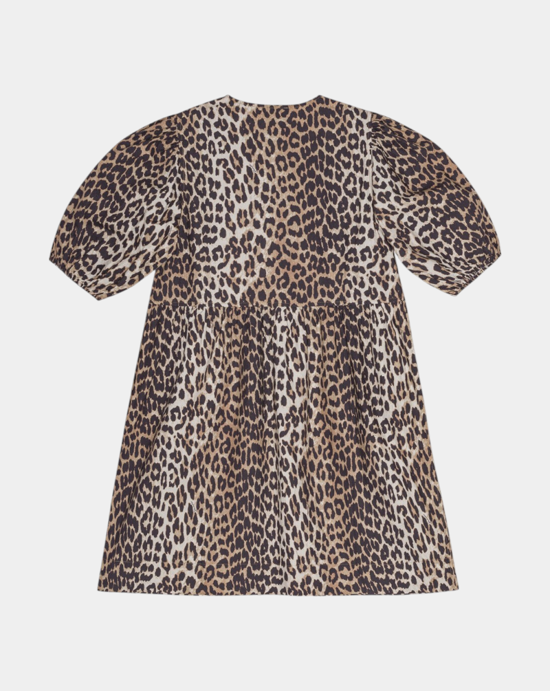 Vestido Gannii Leopard F9758 943 GANNI