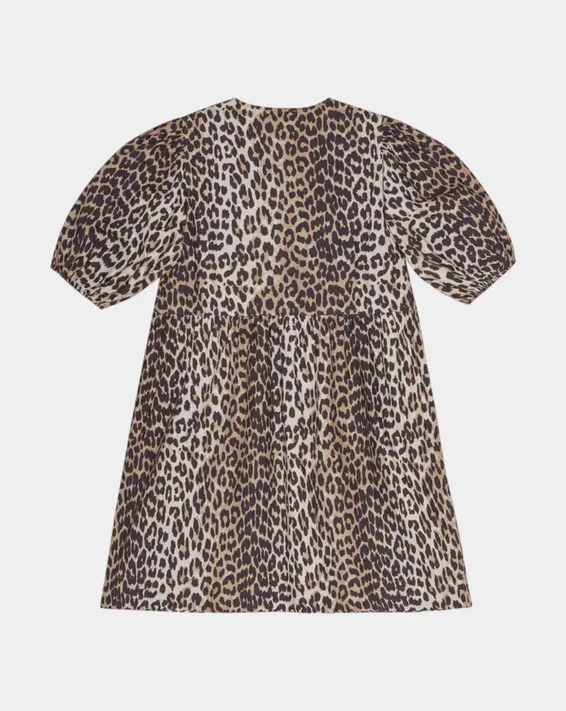Vestido Gannii Leopard F9758 943 GANNI