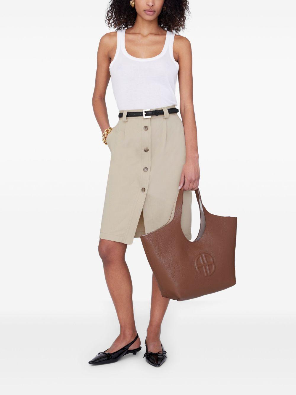 Bolso Anine Bing Medium Lily Tote A1310760COG1 BROWM ANINE BING