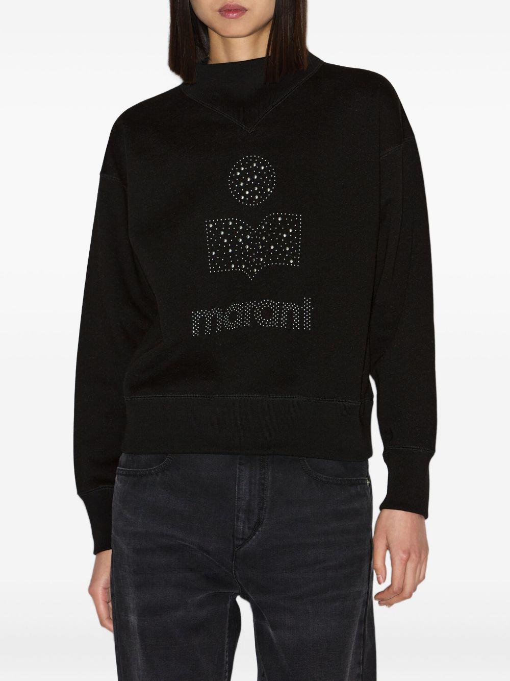 Sudadera Isabel Marant Moby SW0003FA C3M13E 01BK BLACK ISABEL MARANT