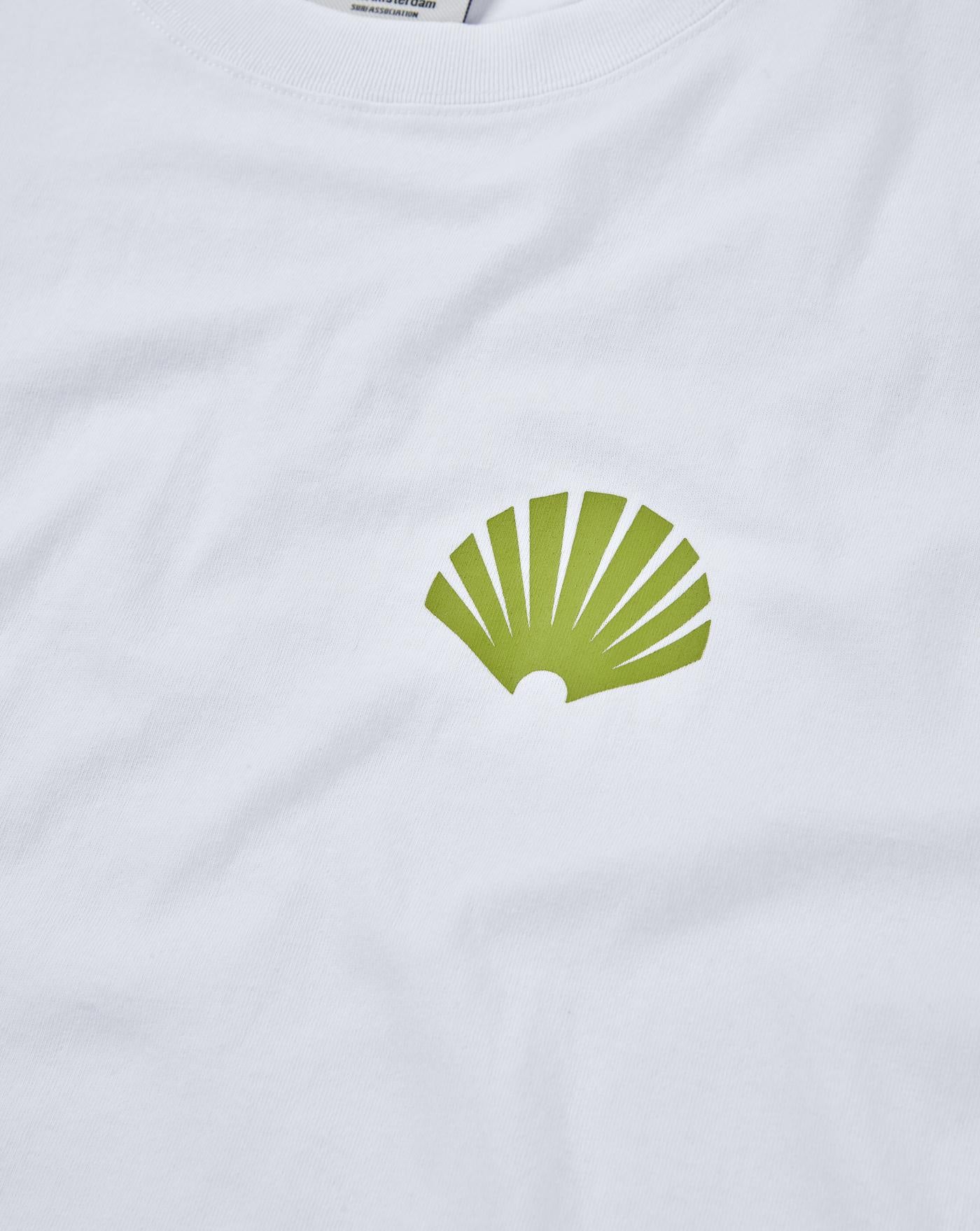 Camiseta New Amsterdam Logo Tee 2501086001 WHITE/GREEN NEW AMSTERDAM