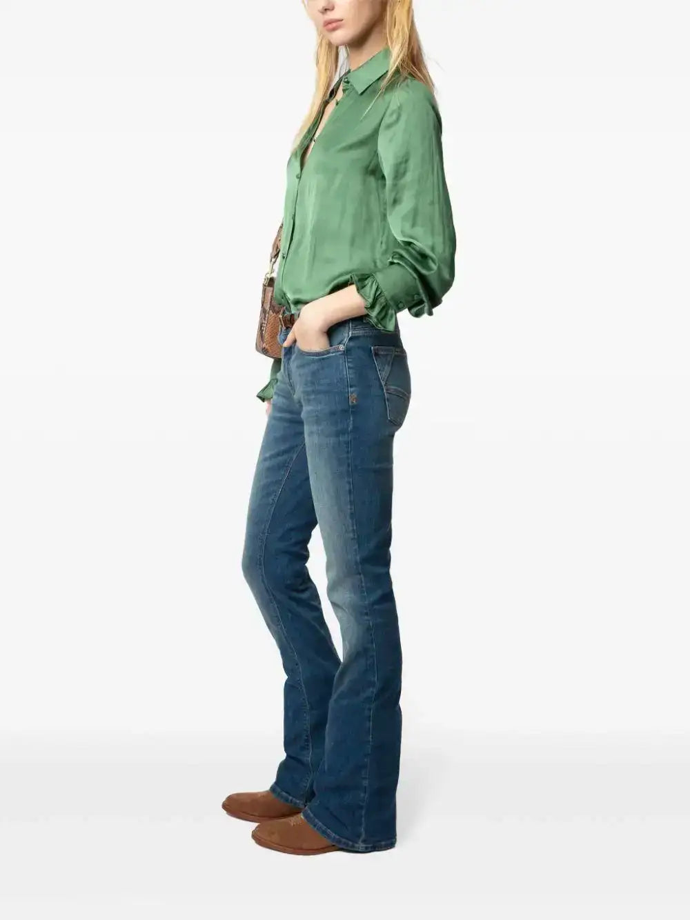 Camisa Zadig & Voltaire Thely Satin WWSH02226 CORIA ZADIG & VOLTAIRE