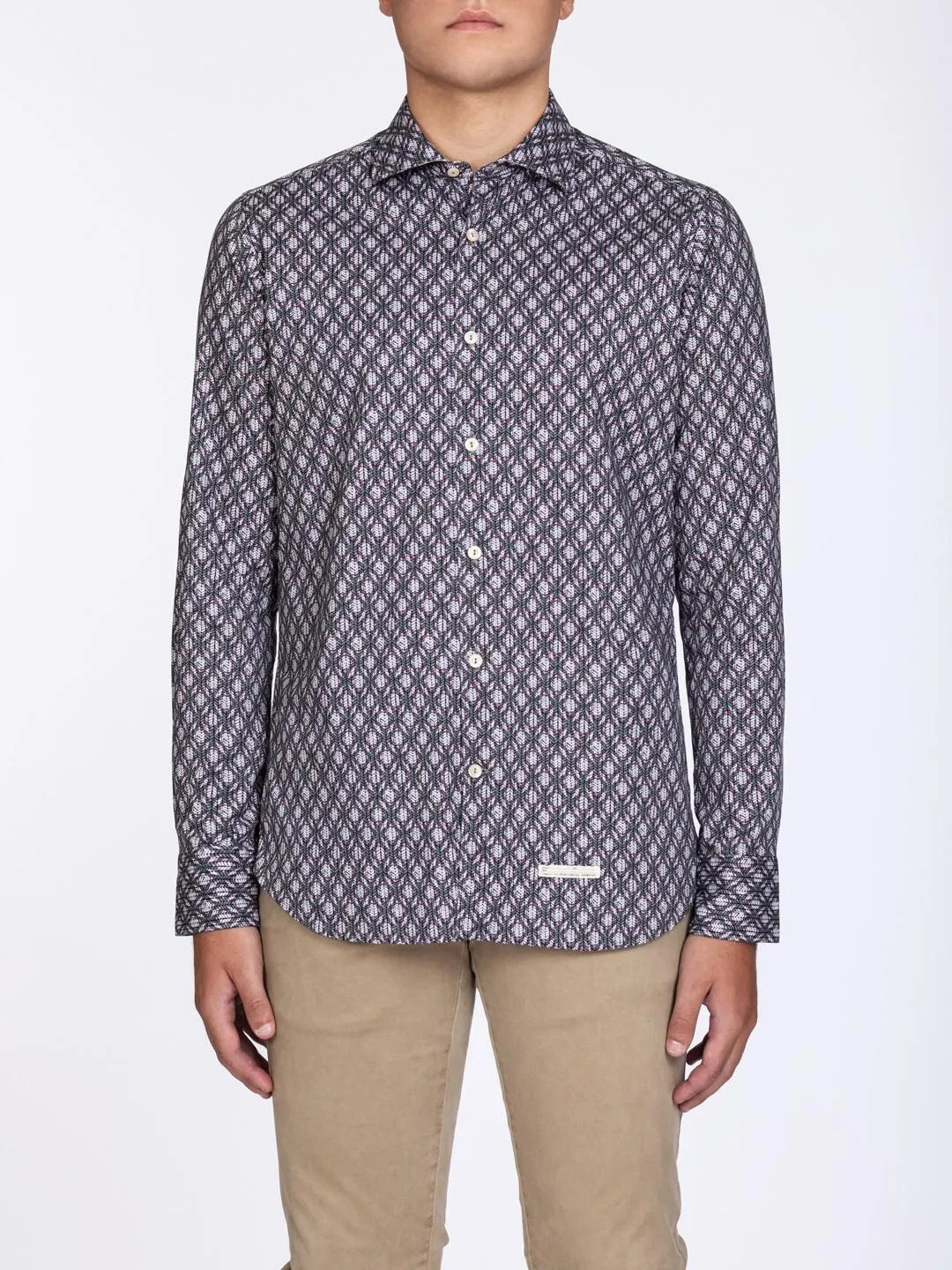 Camisa Tintoria Mattei Estampado 1RCRNJWFX1 25 TINTORIA MATTEI