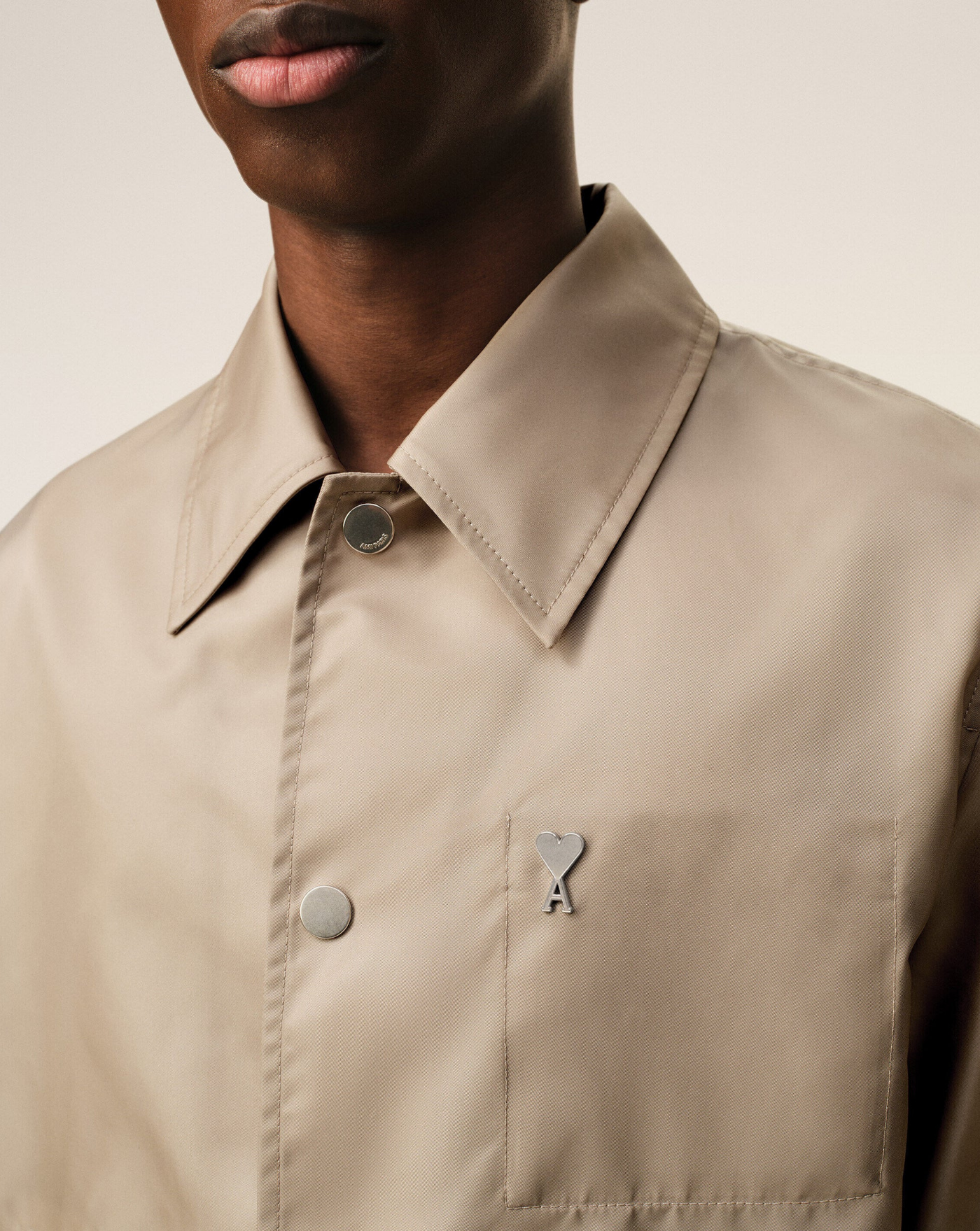 Chaqueta Ami Paris Nylon UJK872PA0037 A036 AMI PARIS