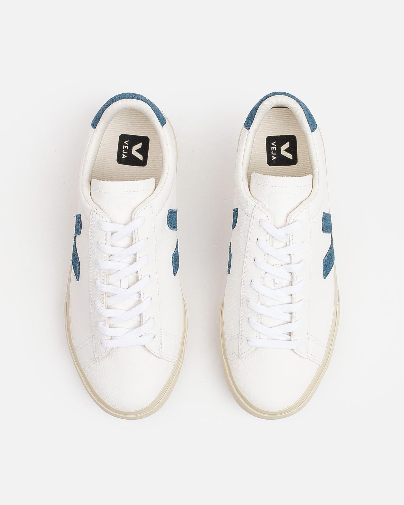 Zapatillas Veja Campo Leather Extra White California CP0503121B EXTRA-WHITE-CALIFORNIA VEJA