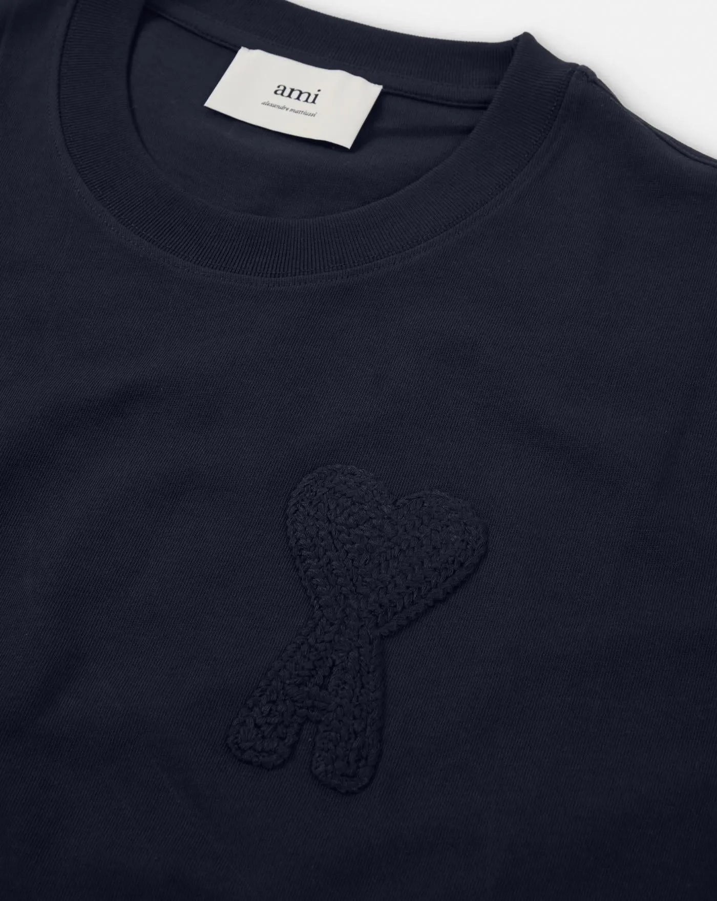 Camisa Ami Paris Ami de Coeur Patch HTS055726 4011 AMI PARIS