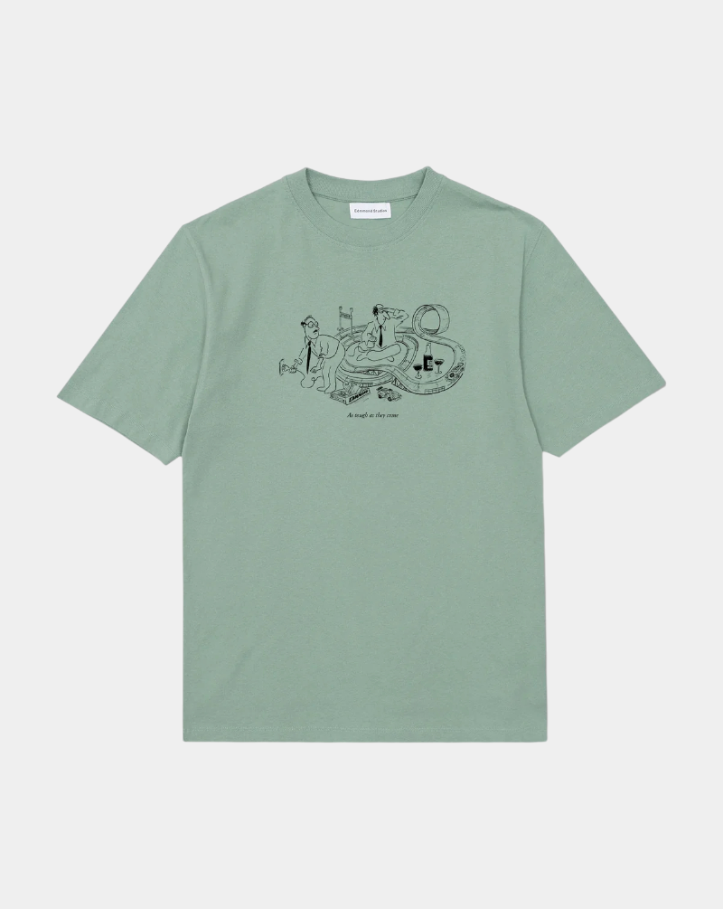 Camiseta Edmmond Scalextric SCALEXTRIC PLAIN SAGE GREENGREEN EDMMOND