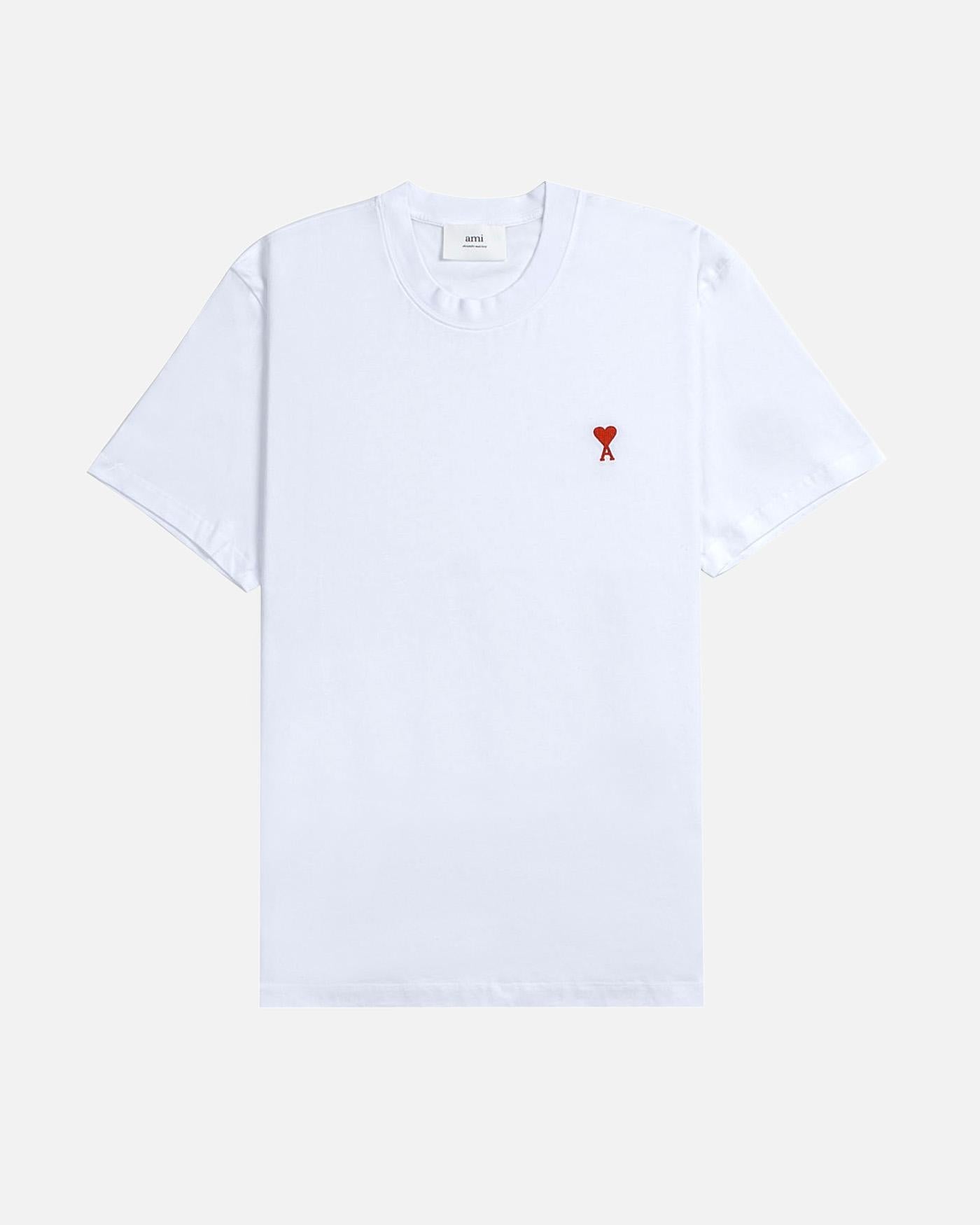 Camiseta Ami Paris Ami de Coeur BFUTS035724 100 AMI PARIS