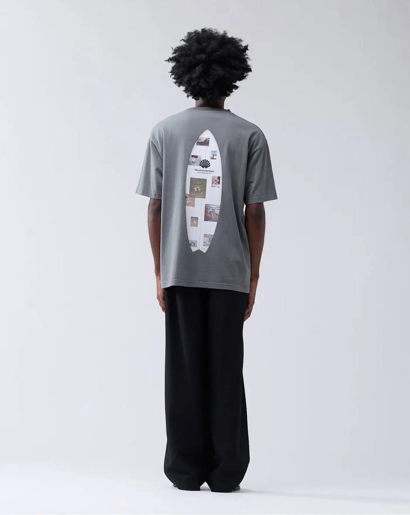 Camiseta New Amsterdam Surf Zine 2502072002 SHARK GREEN NEW AMSTERDAM